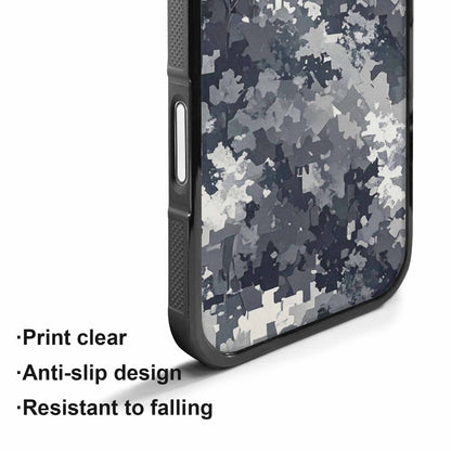 iPhone 17 Case — Small Military Camouflage Blotch Camo, Customized Protective Case