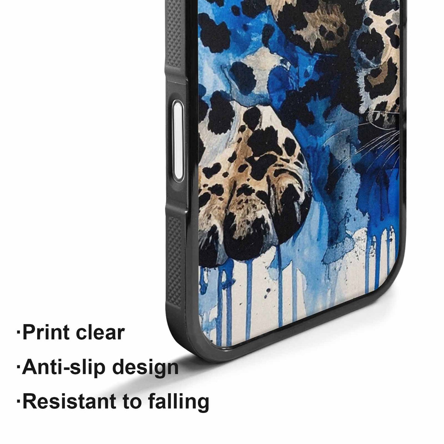 iPhone 17 Case — Animal Print Black &amp; Animal Print, Custom Made Phone Cover