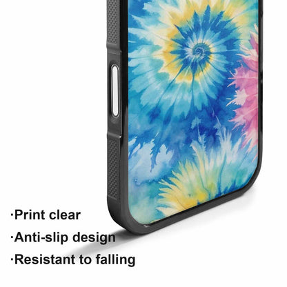 iPhone 17 Case — Small Tie Dye Swirl Tie Dye, Custom Made Phone Cover
