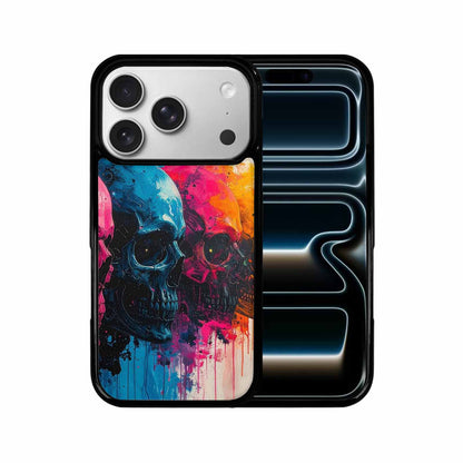 iPhone 17 Pro Case — Skull Dark Art Gothic Print Gothic, Custom Printed Phone Case