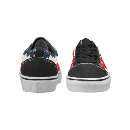 WOMEN'S Christmas Holly Snowflake Canvas Lace-Up Grunge Shoes