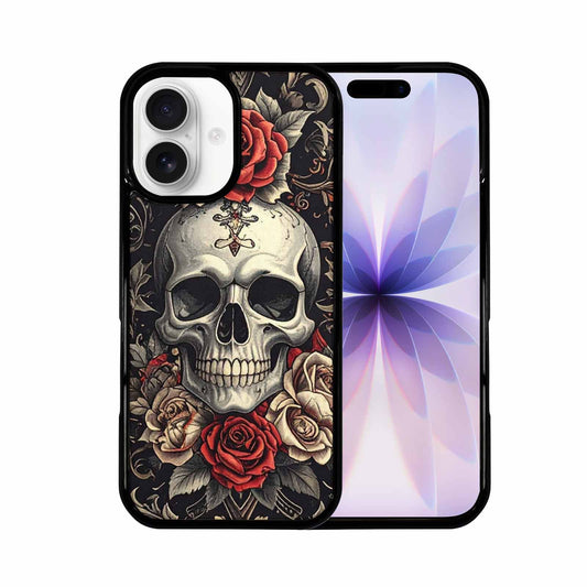 iPhone 17 Case — Skull Dark Art Gothic Print Gothic, Custom Art Phone Cover