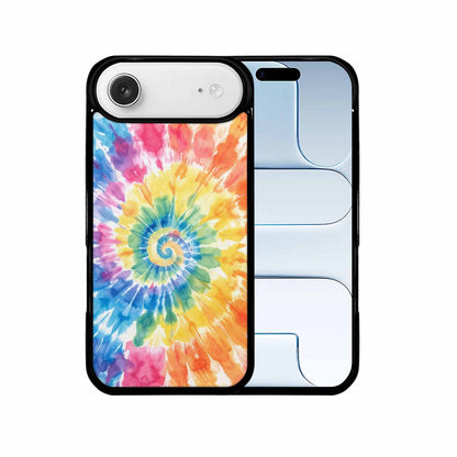iPhone 17 Air Case — Small Tie Dye Swirl Pattern Tie, Personalized Phone Case