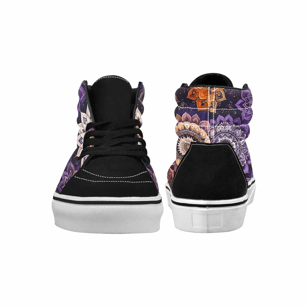 WOMEN'S Mandala High Top Canvas Cottagecore Custom Shoes
