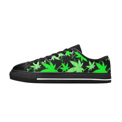 WOMEN'S Cc Weed 420 Art Canvas Y2K Custom Shoes