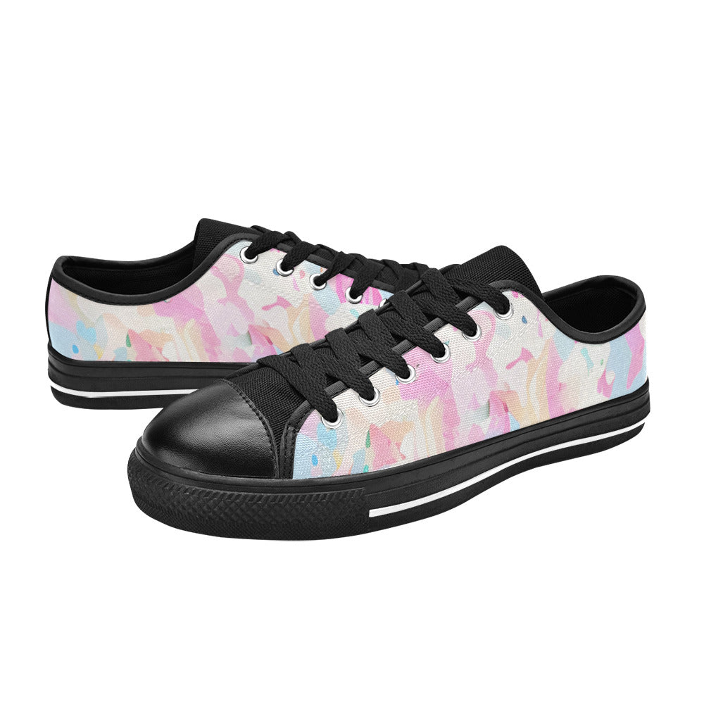 WOMEN'S Cc Unicorn Art Unicorns Canvas Wallpaper Art Custom Sneakers