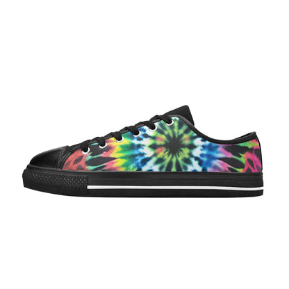 WOMEN'S Cc Tie Dye Art Canvas Aesthetic Shoes