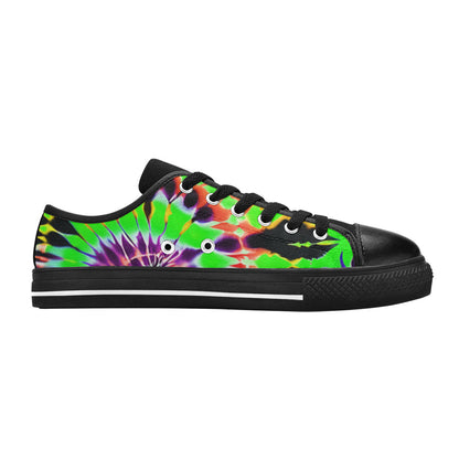 MEN'S Cc Tie Dye Art Canvas Y2K Shoes