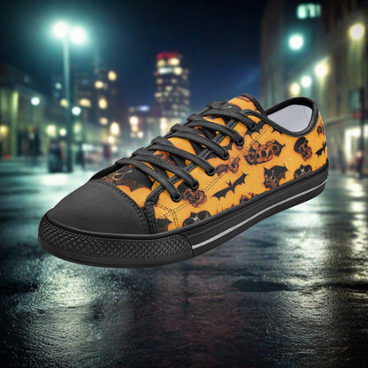 Peacock Earthy Brown Wearable Bold Art - Freaky Shoes | Custom Art Sneakers