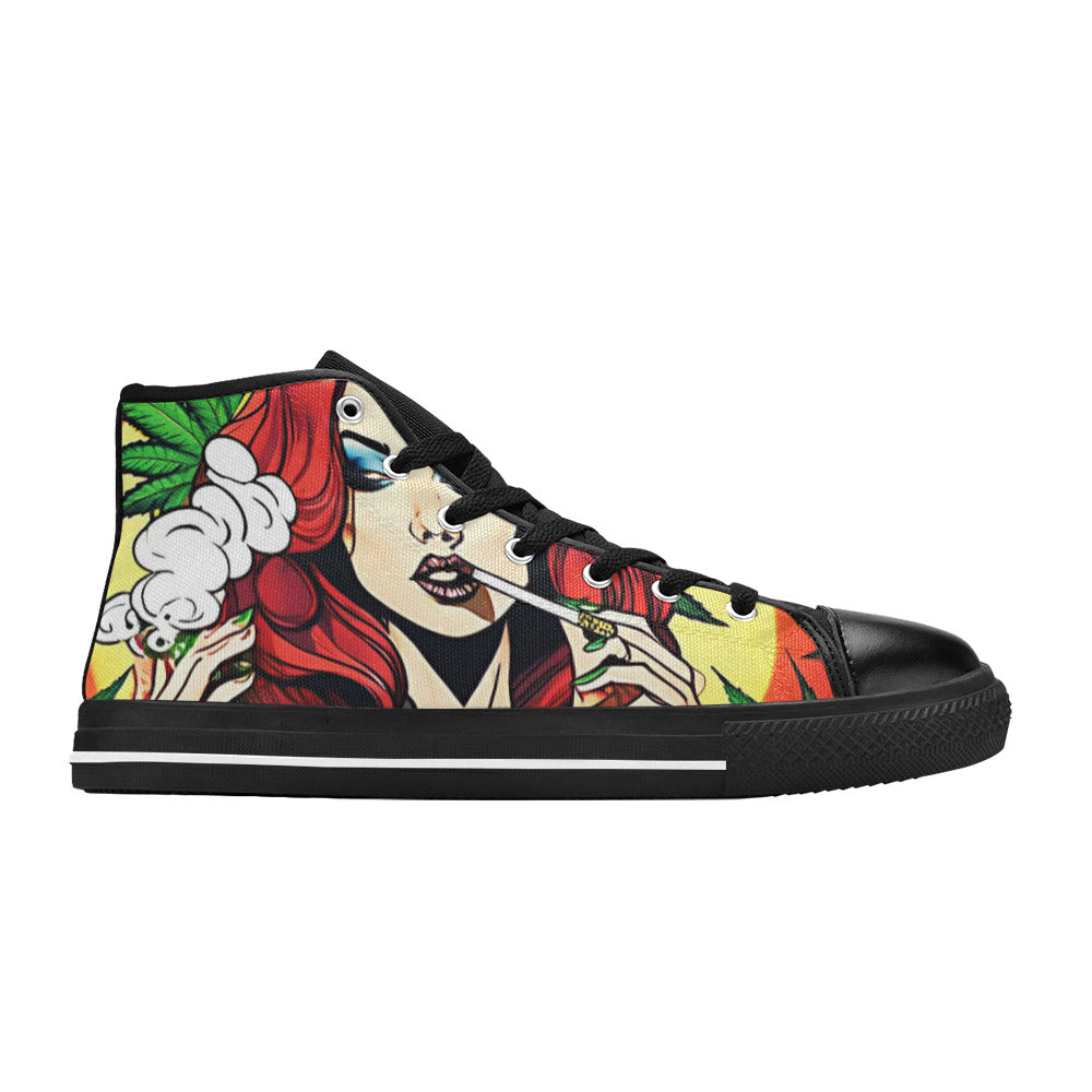 MEN'S Chill 420 Woman Men’S High Top Canvas Y2K Sneakers