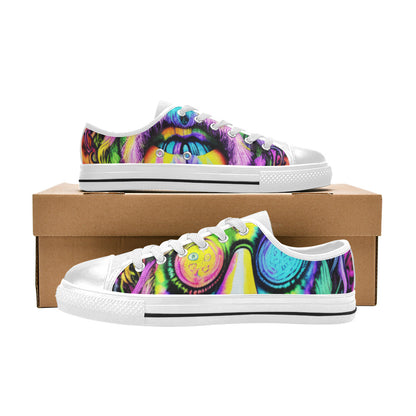 WOMEN'S Cc Canvas Classic Tie Canvas Surreal Custom Sneakers