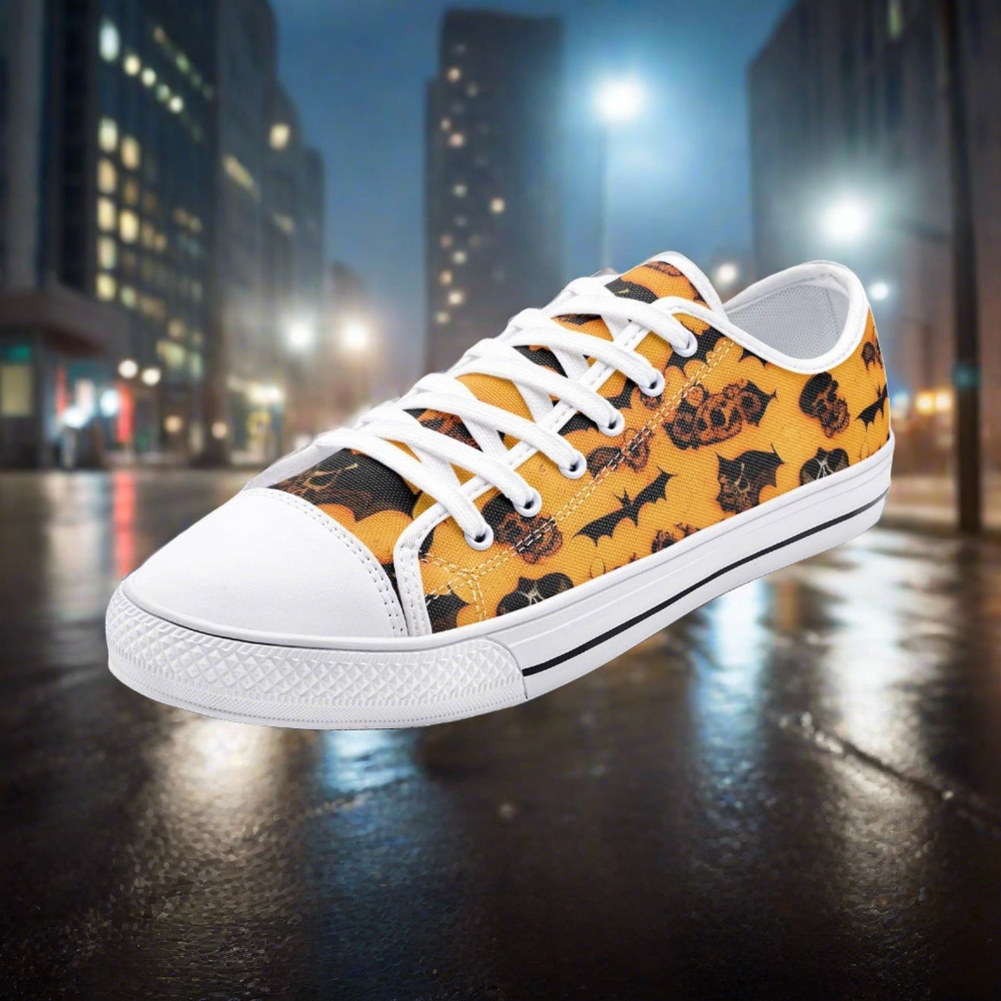 Peacock Earthy Brown Wearable Bold Art - Freaky Shoes | Custom Art Sneakers