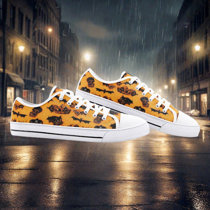 Peacock Earthy Brown Wearable Bold Art - Freaky Shoes | Custom Art Sneakers