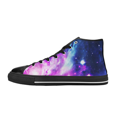 MEN'S Cc Galaxy Art Out High Top Canvas Cottagecore Shoes