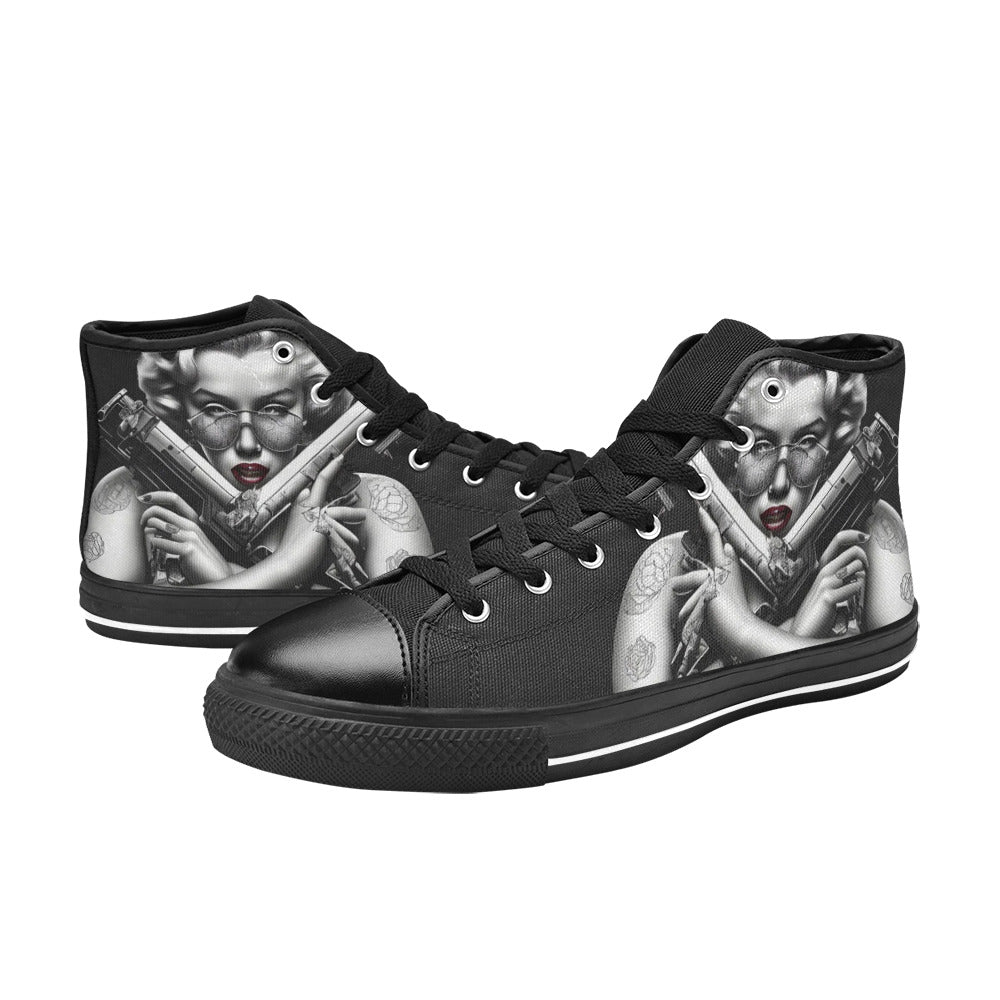 MEN'S Cc Retro Model 2 High Top Canvas Aesthetic Custom Shoes
