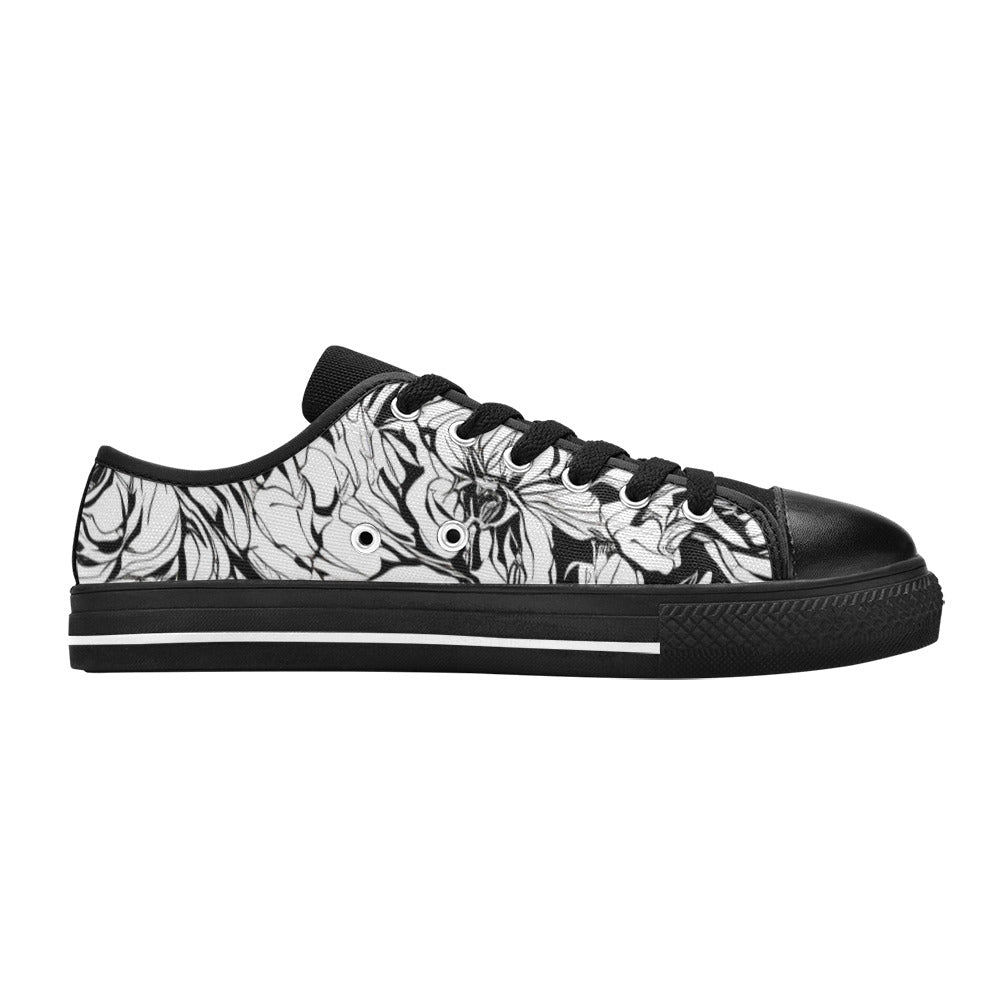 WOMEN'S Ink Art Canvas Aesthetic Sneakers