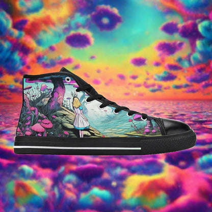 Egyptian Navy Indigo Vivid MEN Bold Art - Freaky Shoes | Custom Art Sneakers