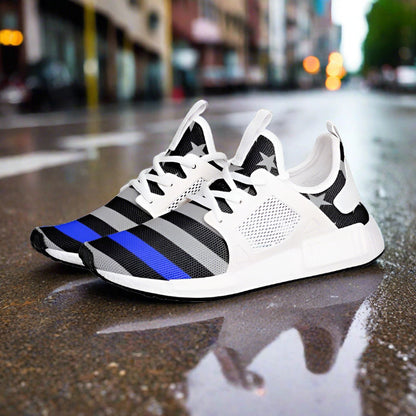 Thin Blue Line Flag - Freaky Shoes®