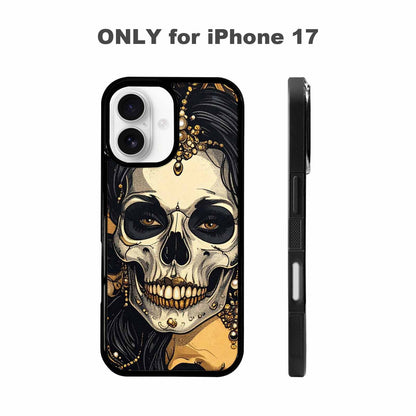 iPhone 17 Case — Skull Dark Art Gothic Print Gothic, Original Design Phone Case