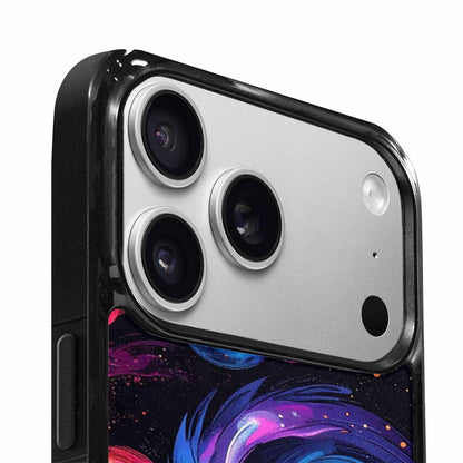 iPhone 17 Pro Max Case — Rose Galaxy Art Seamless Galaxy Space, Custom Phone Case