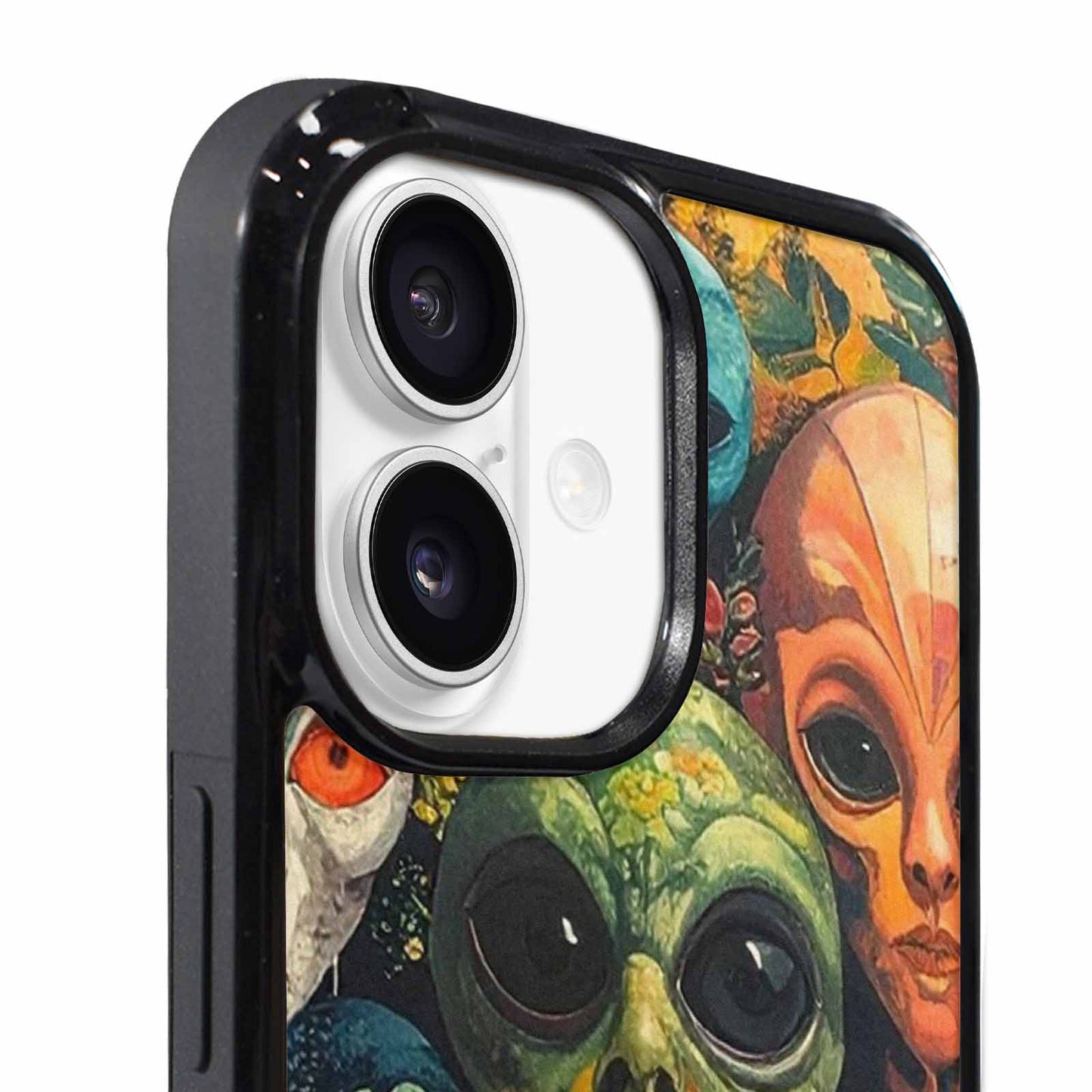 iPhone 17 Case — Aliens Pattern Hundreds Of Alien Scifi, Original Design Phone Case