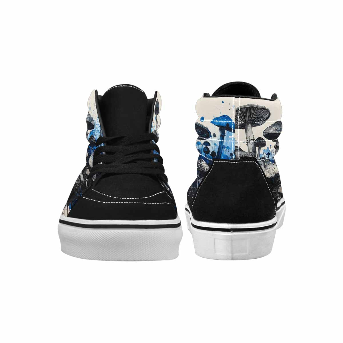 MEN'S Mushrooms (general) High Top Canvas Surreal Shoes