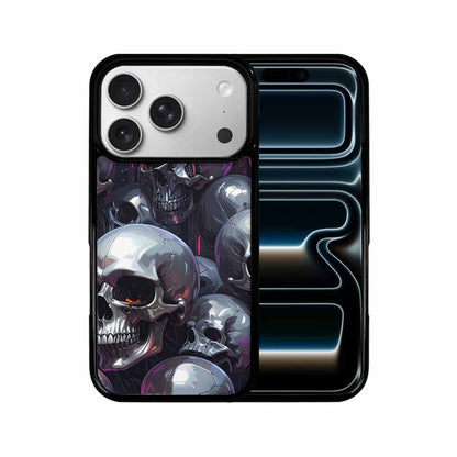 iPhone 17 Pro Case — Seamless Tileable Pattern Of Overlapping Gothic, Unique Phone Case Design