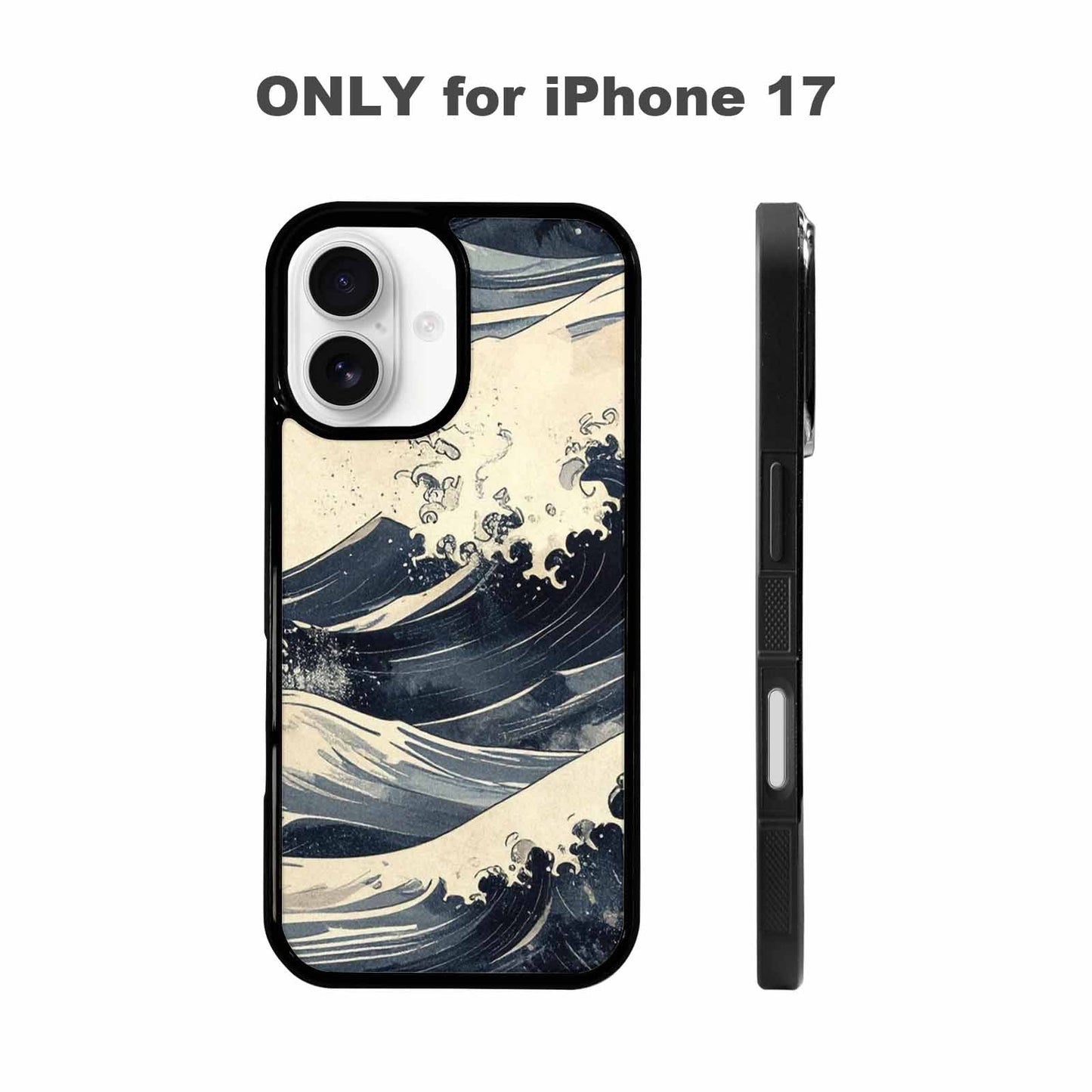 iPhone 17 Case — Vintage Americana Wave Retro Vintage, Custom Art Phone Cover