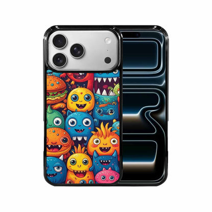 iPhone 17 Pro Max Case — Small Cartoon Monster Character Cartoon Cute, Unique Phone Case Design