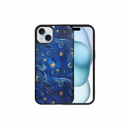 iPhone 15 Plus Case — Starry Night Galaxy, Custom Designed Case Cover