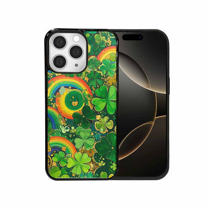 iPhone 15 Pro Max Case — St Patrick\'s Clover St Patrick\'s Clover, Custom Art Phone Cover
