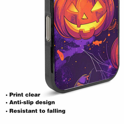 iPhone 15 Pro Max Case — Halloween Art Print Edge To Edge, Custom Designed Case Cover