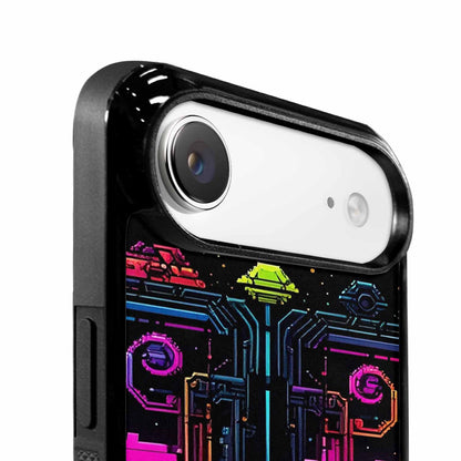 iPhone 17 Air Case — Retro Pixel Art Pattern Bit Retro, Personalized Phone Case