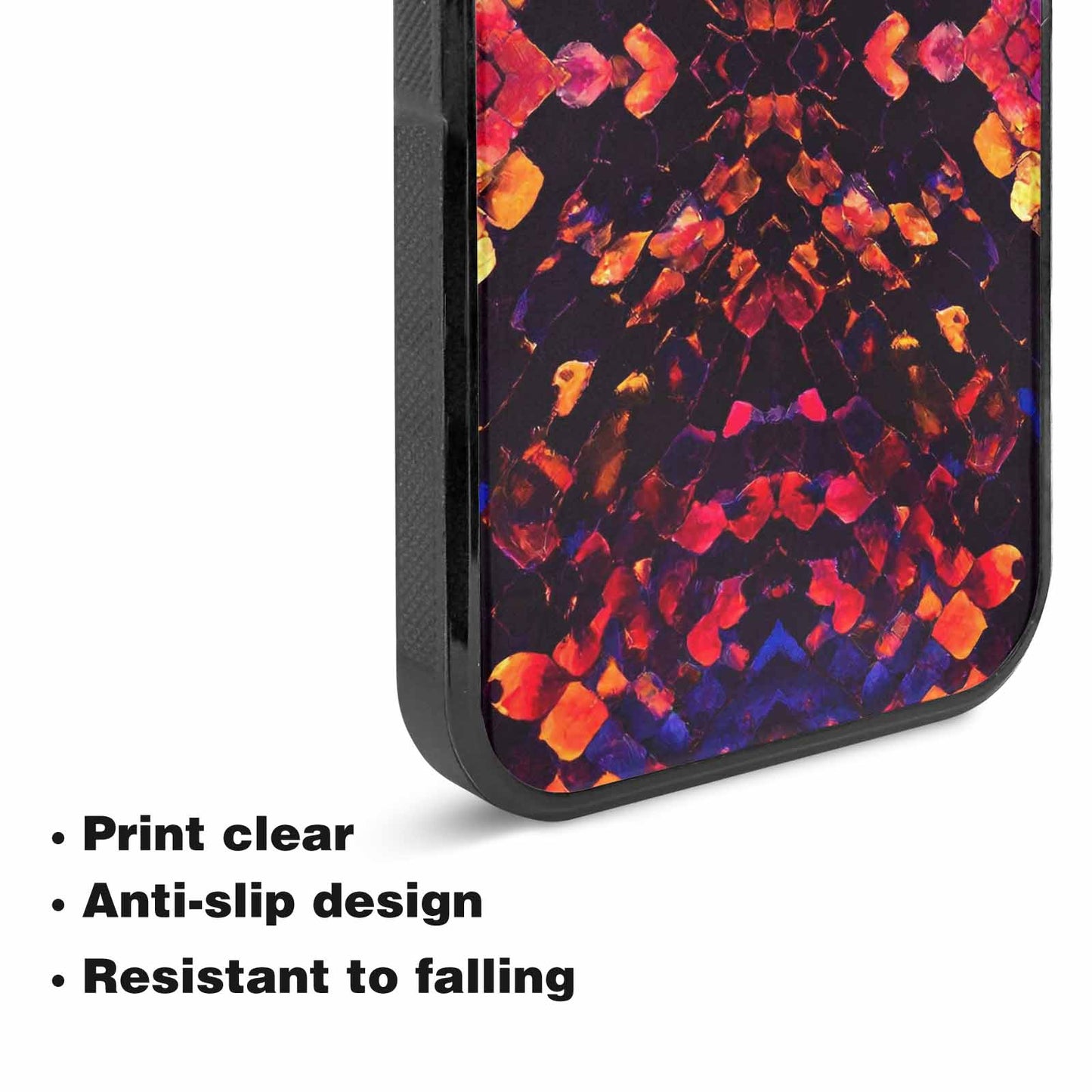 iPhone 15 Plus Case — Dark Snake Print, Custom Phone Case