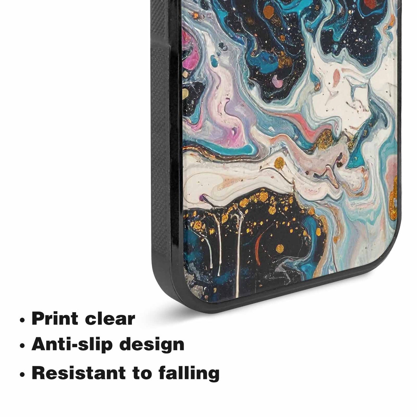 iPhone 15 Plus Case — Aliens Marblealiens Pattern Fjy, Unique Phone Case Design