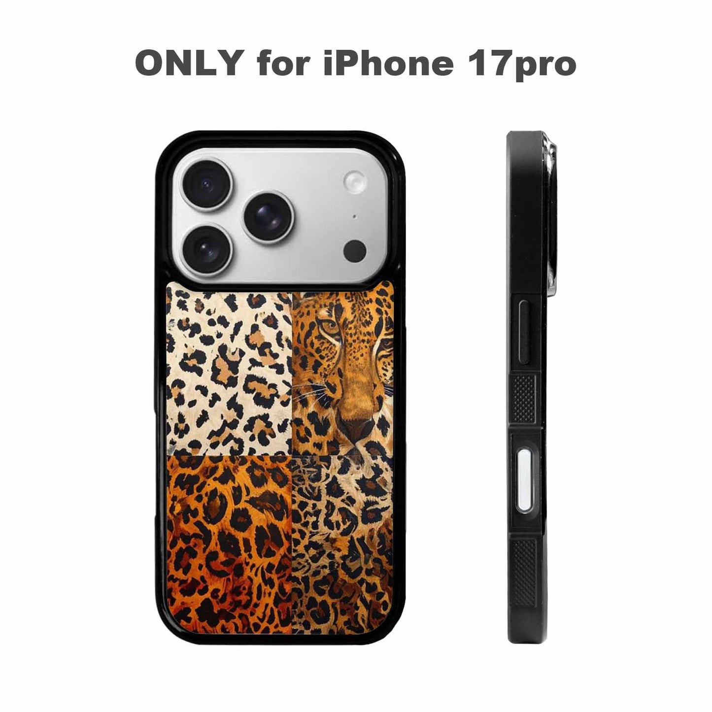iPhone 17 Pro Case — Small Animal Print Pattern Randomly Animal, Custom Designed Case Cover