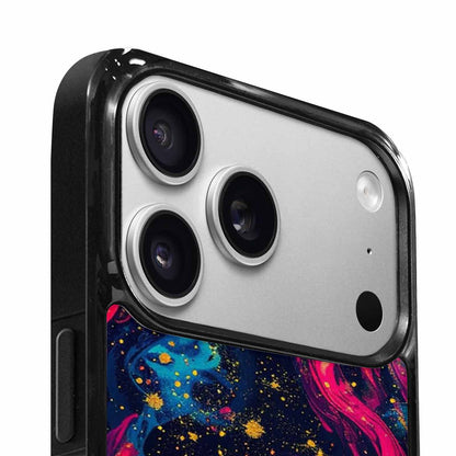iPhone 17 Pro Case — Leopard Print Galaxy Seamless Pattern Animal, Custom Designed Case Cover
