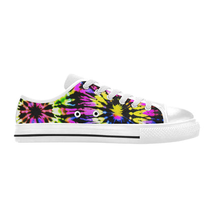 WOMEN'S Cc Tie Dye Art Canvas Y2K Shoes