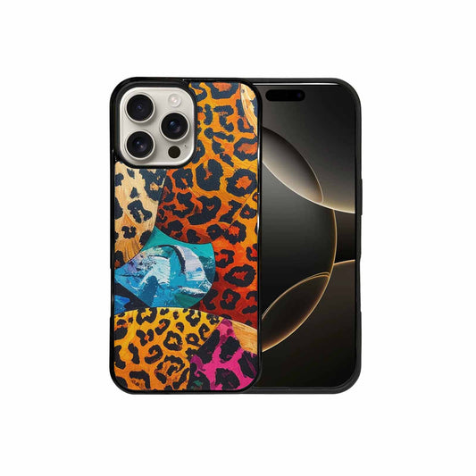 iPhone 16 Pro Max Case — Full Color Vibrant Animal Print Animal, Personalized Phone Case