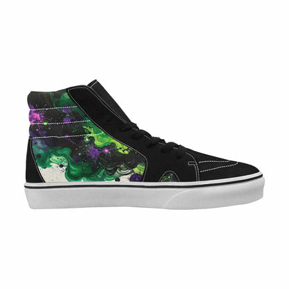 MEN'S Galaxy Nebula High Top Canvas Vibrant Chaos Sneakers