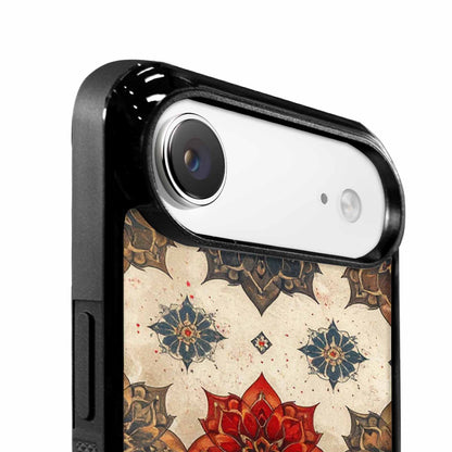 iPhone 17 Air Case — Small Mandala Pattern Randomly Varying Floral, Custom Designed Case Cover