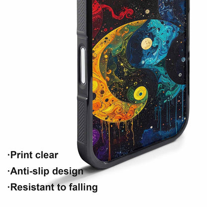 iPhone 17 Pro Max Case — Yin &amp; Yang Yin Original Art, Custom Print Case Cover