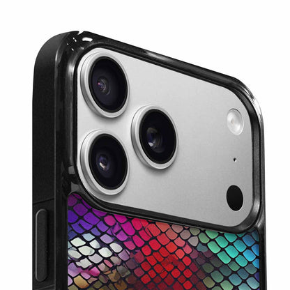 iPhone 17 Pro Max Case — Snake Print Dark Seamless Animal Print, Custom Designed Case Cover