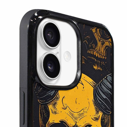iPhone 17 Case — Skull Dark Art Gothic Print Gothic, Custom Printed Phone Case