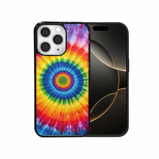 iPhone 15 Pro Max Case — A1 Fly Rainbow Spiral Tie Dye, Original Design Phone Case
