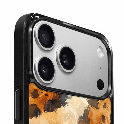 iPhone 17 Pro Max Case — Leopard Soft Airbrush Gradient Animal Print, Customized Protective Case