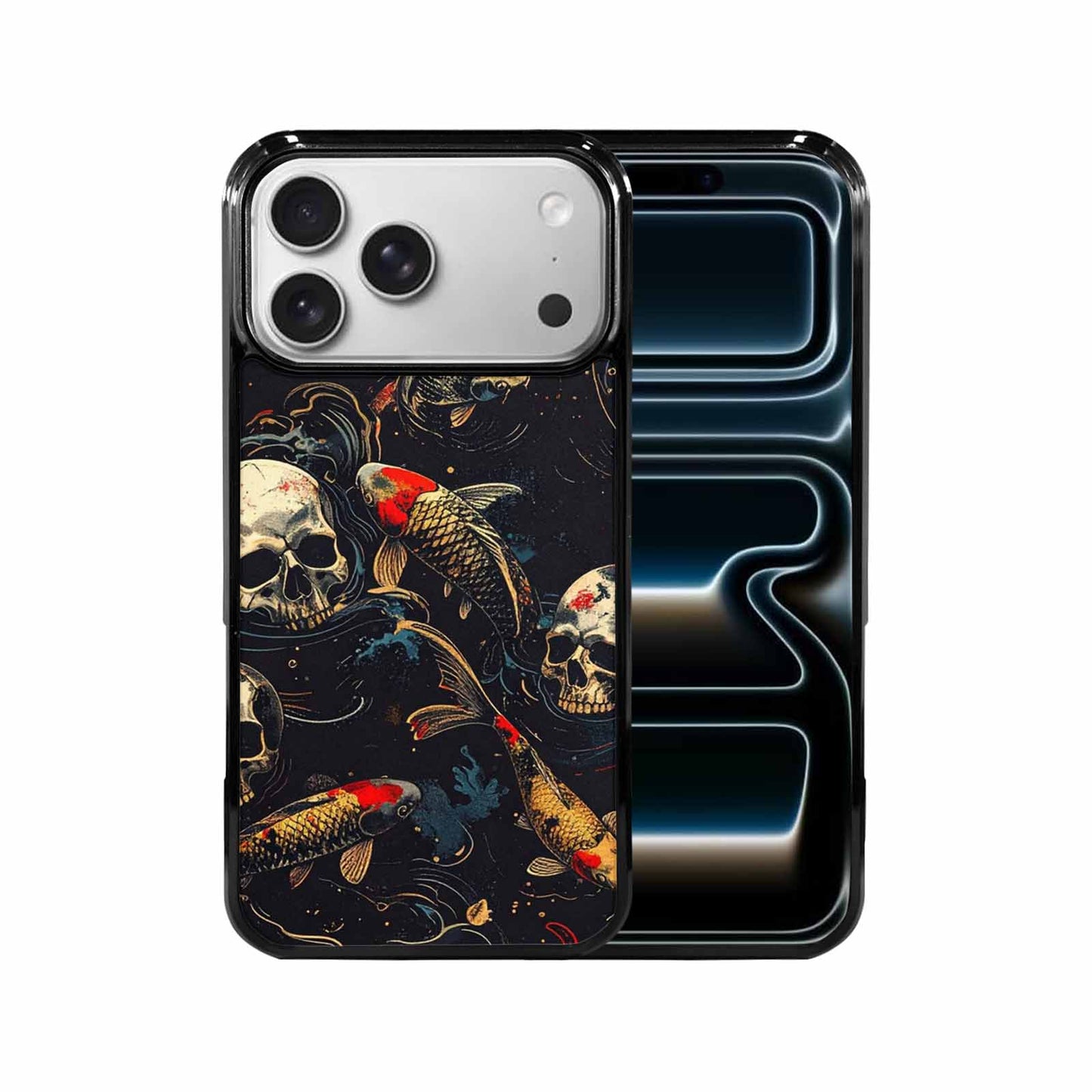 iPhone 17 Pro Max Case — Skull Dark Art Gothic Print Gothic, Custom Print Case Cover