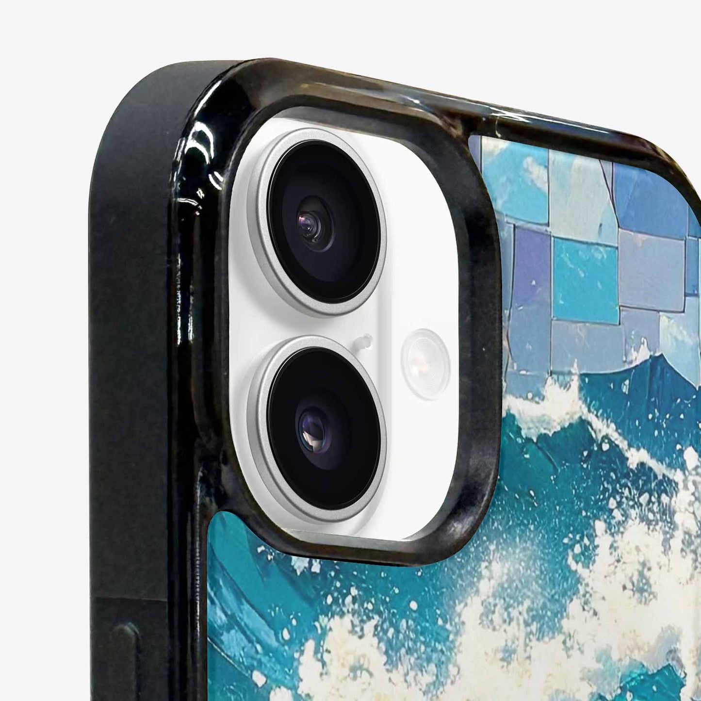iPhone 16 Plus Case — Wave Crest Splash Wave Crest Splash, Customized Protective Case