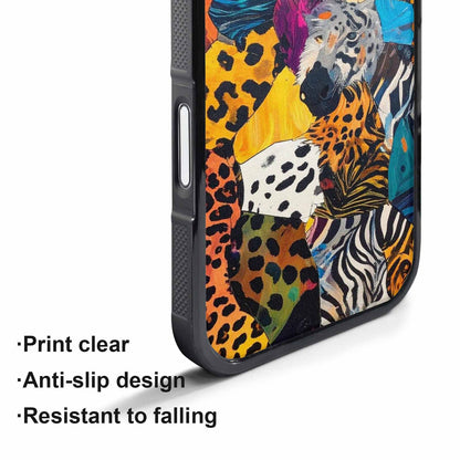iPhone 17 Pro Max Case — Full Color Vibrantanimal Print A Animal, Custom Print Case Cover