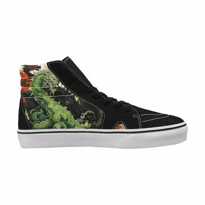 MEN'S Dragon Scale High Top Canvas Surreal Shoes
